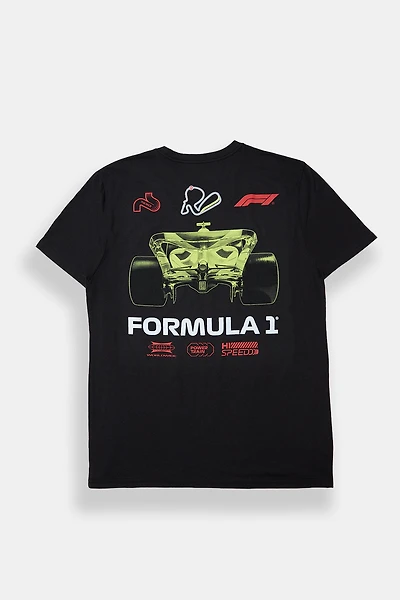 Mens Formula 1 Car Graphic Tee