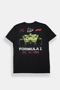 Mens Formula 1 Car Graphic Tee