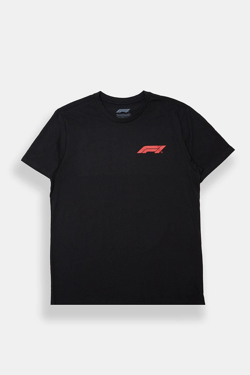 Mens Formula 1 Car Graphic Tee