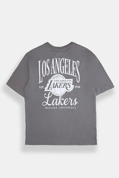 T-shirt surdimensionné brodé Los Angeles Lakers