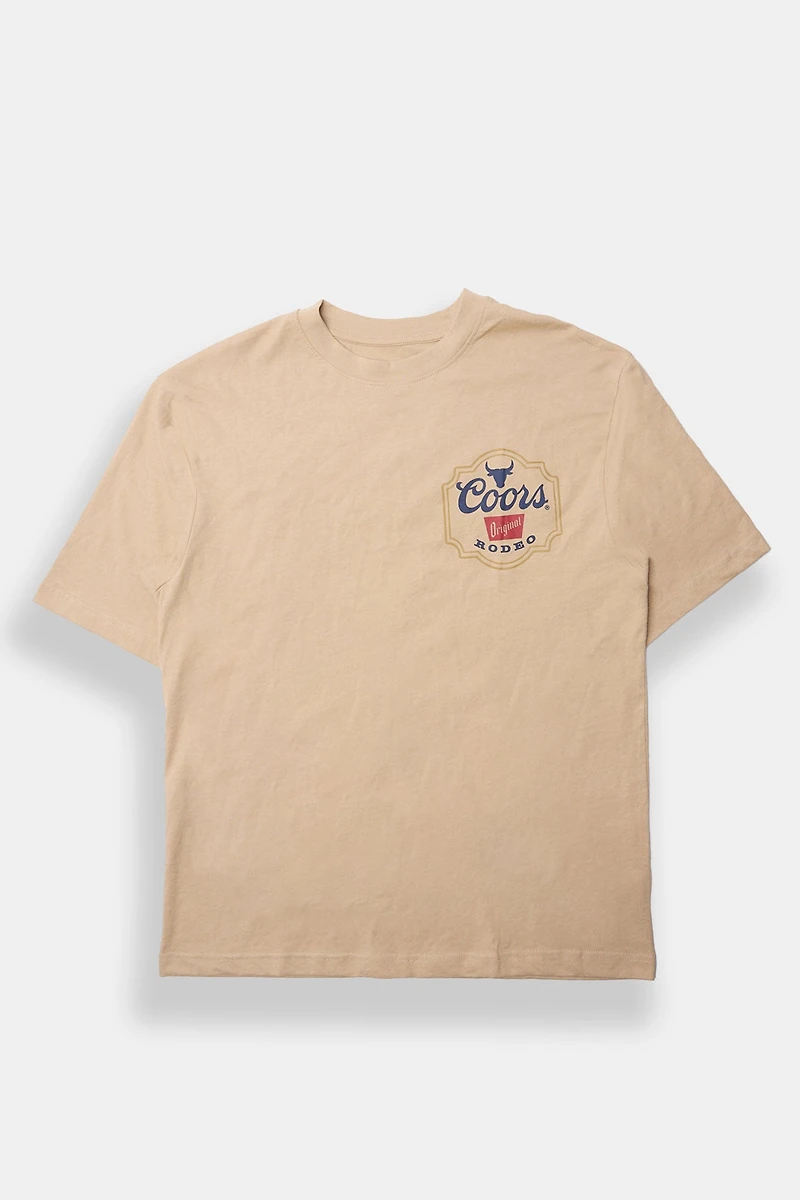 Coors Rodeo Graphic Oversized Tee