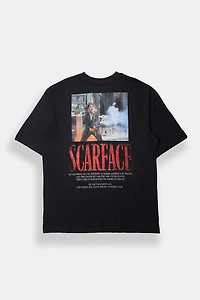 T-shirt surdimensionné imprimé Scarface