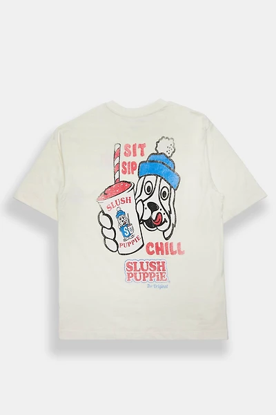 Slush Puppie Chill Graphic Oversized Tee