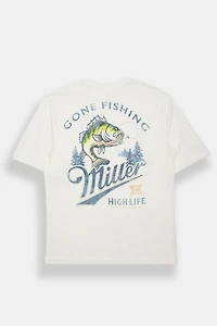 T-shirt imprimé Miller Gone Fishing
