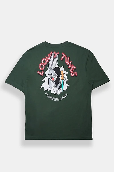 T-shirt surdimensionné imprimé Looney Tunes Bugs Bunny