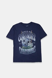 T-shirt imprimé Dallas Cowboys 1995 Champions Homme