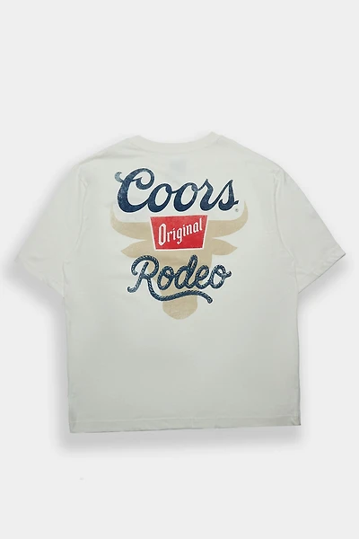 Coors Original Rodeo Graphic Oversized Tee