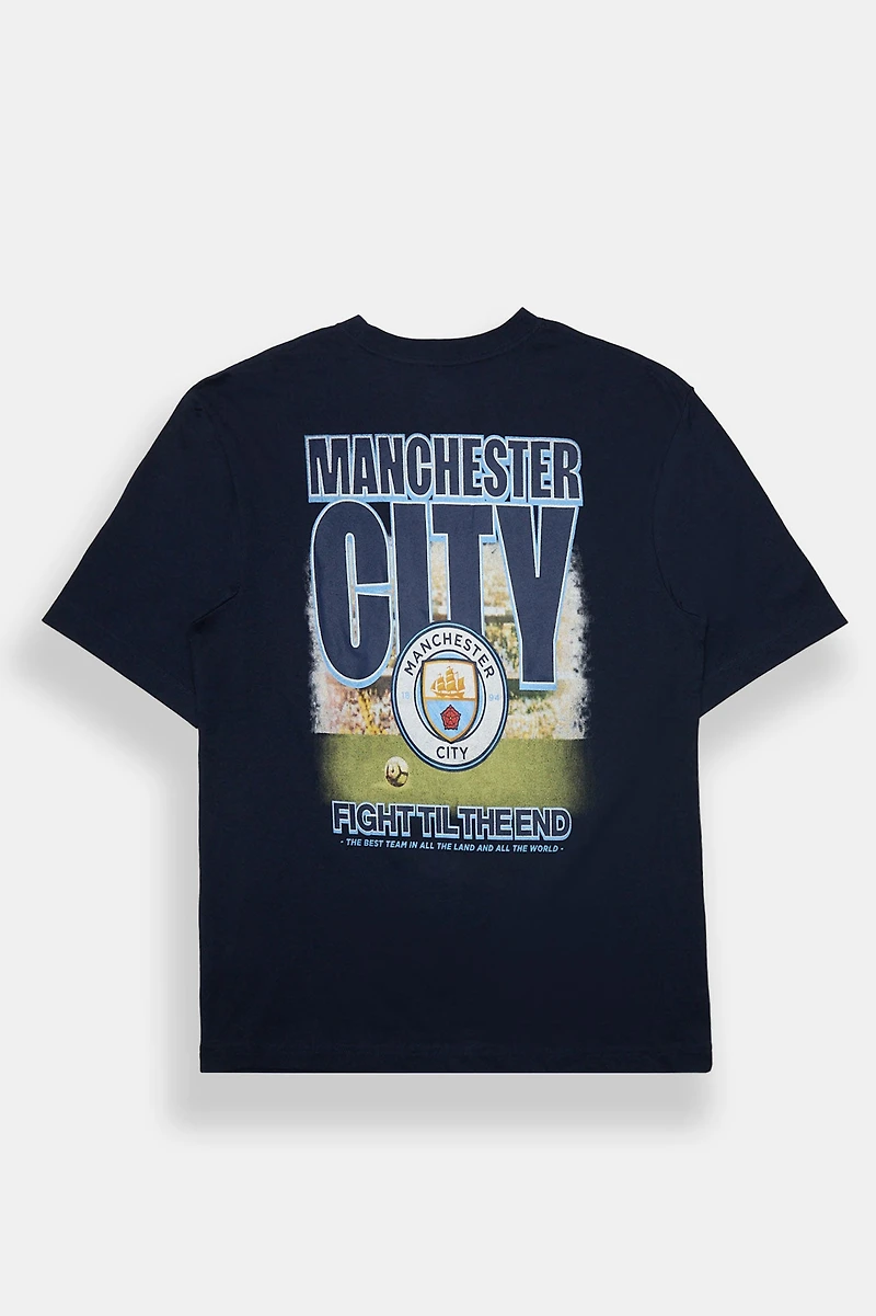 Manchester City Oversized Graphic Tee