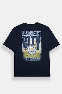 Manchester City Oversized Graphic Tee