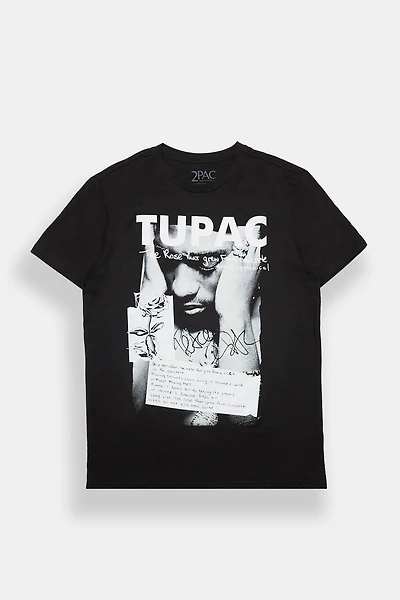 T-shirt imprimé Tupac The Rose That Grew