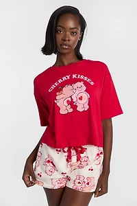 Care Bears Cherry Kisses 2-Piece Pajama Tee & Shorts Set