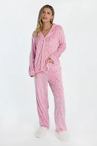 Ensemble de pyjama en velours 2 pièces Barbie