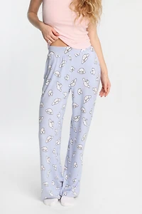 Pantalon pyjama à jambes larges super doux imprimé Cinnamoroll