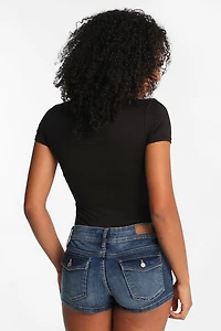 AERO Short Sleeve Crew Neck Bodysuit