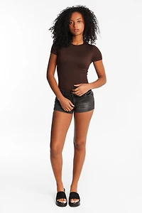 AERO Short Sleeve Crew Neck Bodysuit
