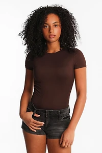 AERO Short Sleeve Crew Neck Bodysuit