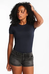 AERO Short Sleeve Crew Neck Bodysuit
