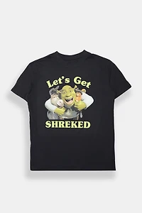 Let's Get Shreked Graphic Boyfriend Tee