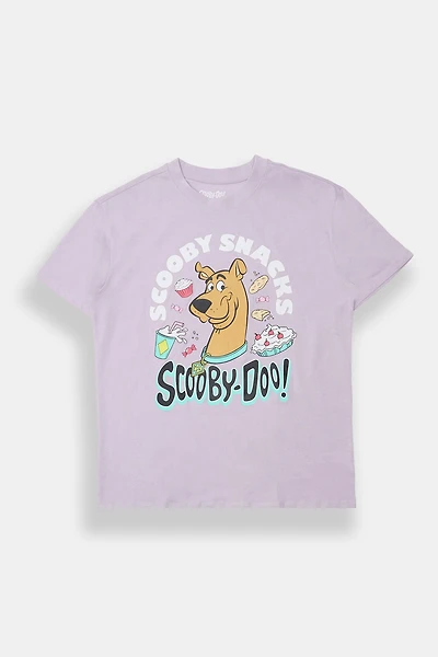 Scooby-Doo! Scooby Snacks Graphic Boyfriend Tee