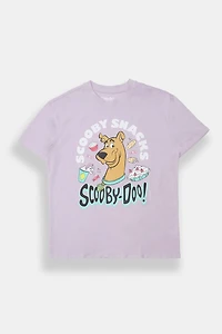 T-shirt coupe boyfriend imprimé Scooby-Doo! Scooby Snacks