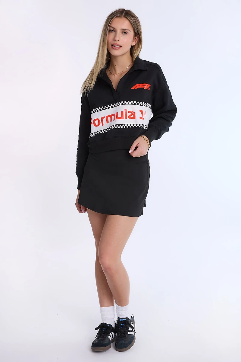Sweatshirt à col polo Formula 1