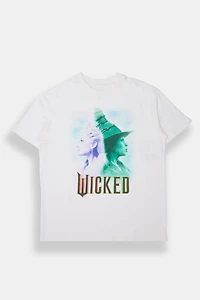 T-shirt coupe boyfriend imprimé Wicked