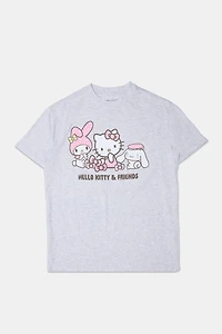 Hello Kitty & Friends Graphic Boyfriend Tee