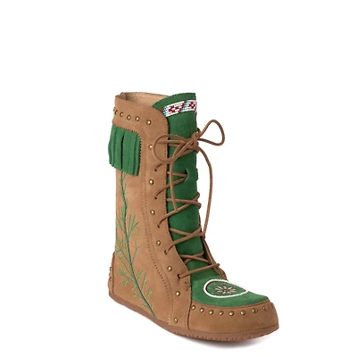 Peshawn Bread Dancer Tall Lace-Up Boot