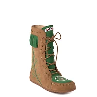 Peshawn Bread Dancer Tall Lace-Up Boot