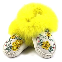 Anne Bell Ladies 7.5 Floral Moccasins