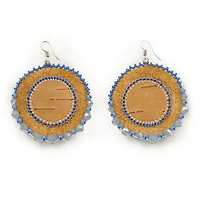 Boucles d'oreilles Crystal Behn Blue