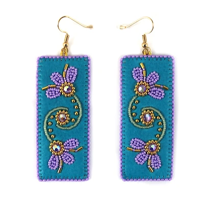 Christina Stonefish Beaded Earrings