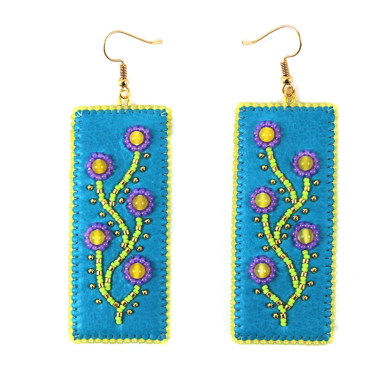 Boucles d'oreilles Christina Stonefish à perles