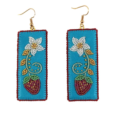 Christina Stonefish Beaded Earrings
