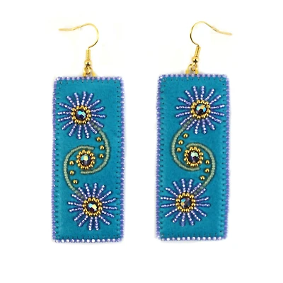 Boucles d'oreilles Christina Stonefish à perles