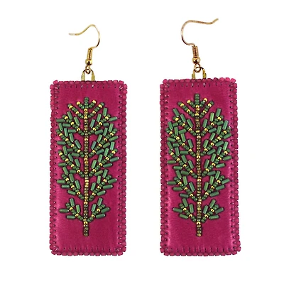 Boucles d'oreilles Christina Stonefish à perles