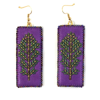 Christina Stonefish Beaded Earrings