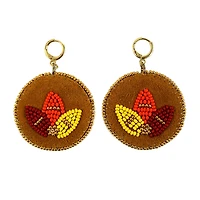 Trip Charbs Fall Floral Earrings