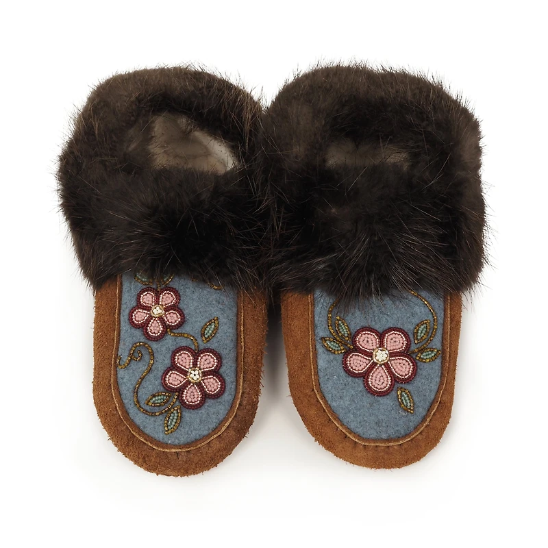Jennifer Bell Ladies Floral Moccasins