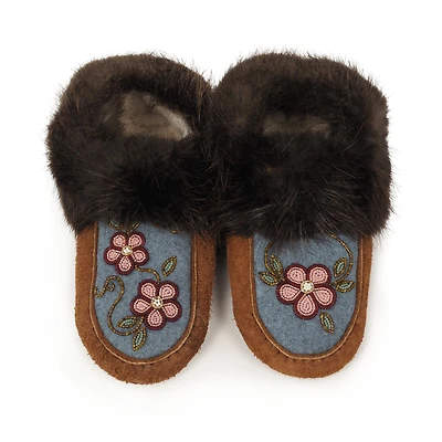 Jennifer Bell Ladies Floral Moccasins