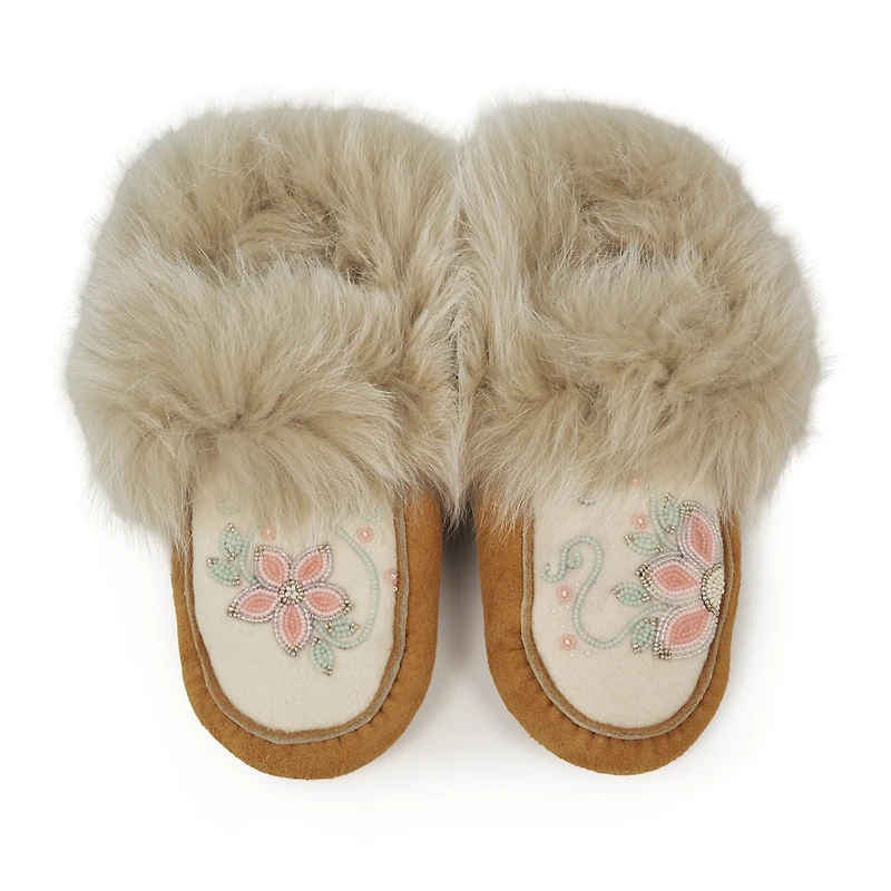 Jennifer Bell Ladies Floral Moccasin