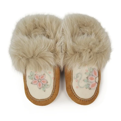 Jennifer Bell Ladies 8 Floral Moccasin