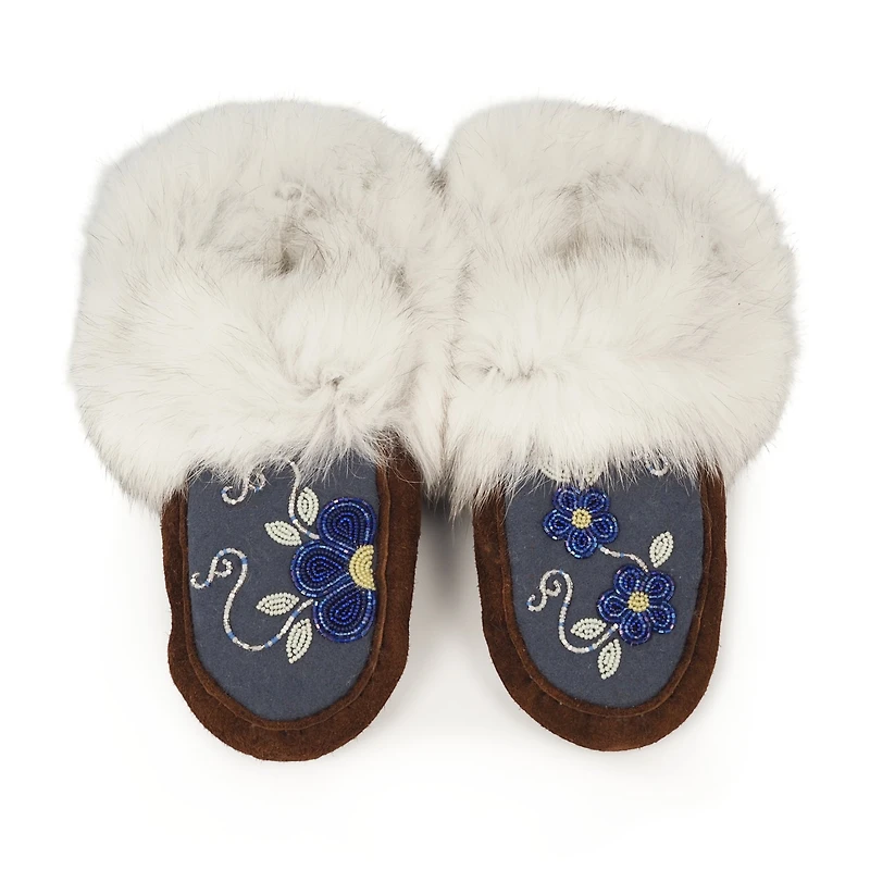 Jennifer Bell Ladies 10 Floral Moccasin