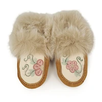 Jennifer Bell Ladies 10 Floral Moccasins
