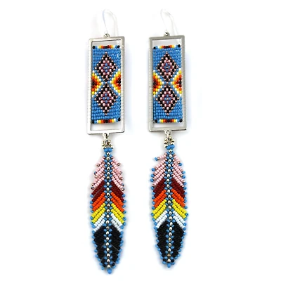 Boucles d'oreilles en perles Jennifer Chartrand