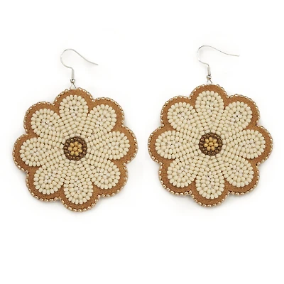 Jaime Lepine Flower Earrings