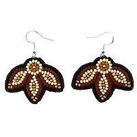 Jaime Lepine Drop Petal Earrings