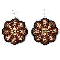 Jaime Lepine Flower Earrings