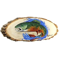 Jessica Somers 'Morning Catch' Wood Artwork