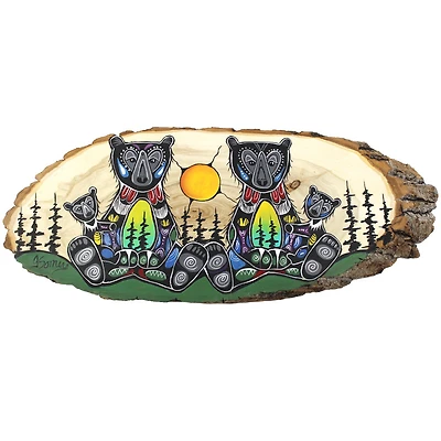 Jessica Somers 4 Bears Wood Artwork